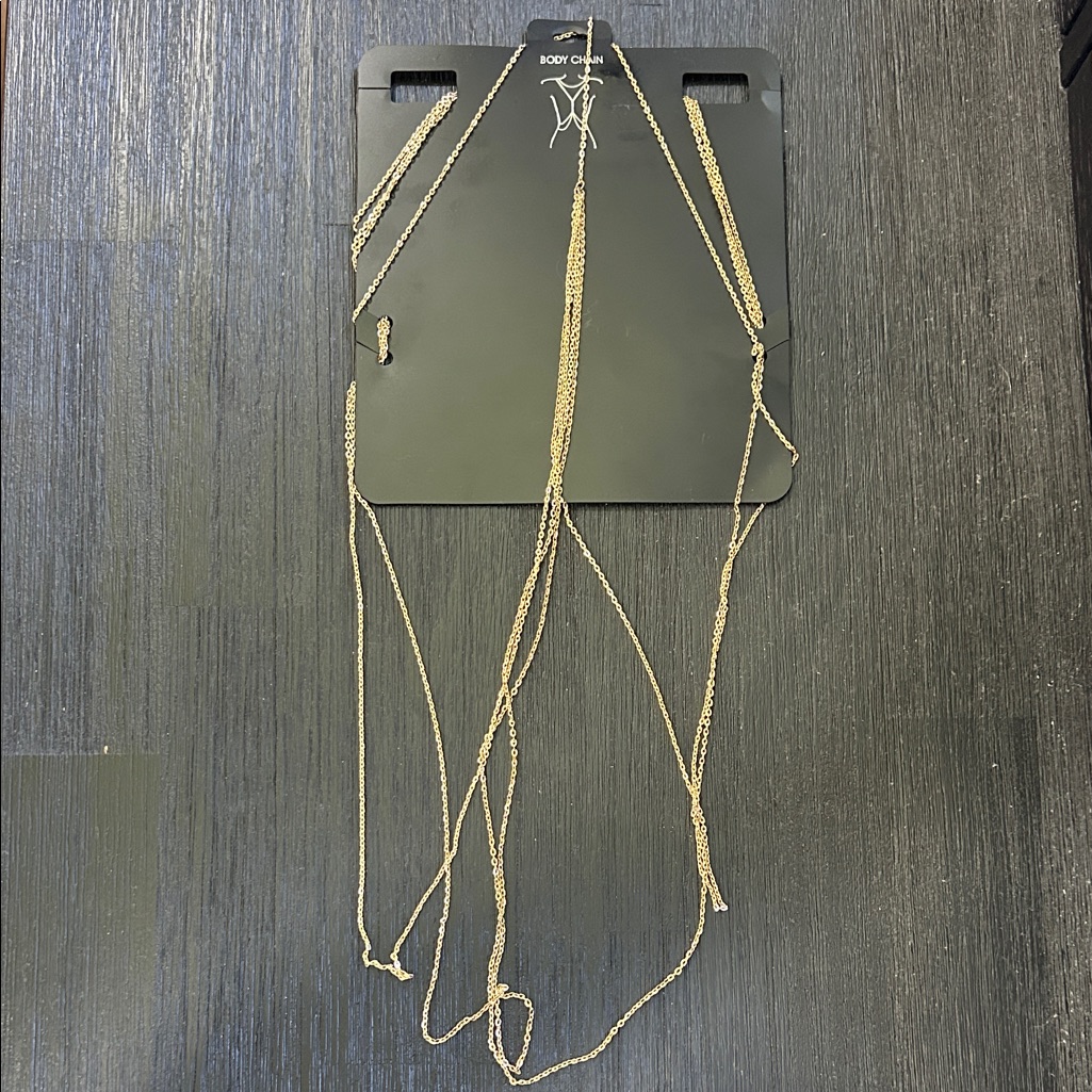 Gold Body Chain Jewelry